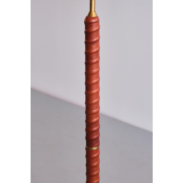 1940s Vintage G-31 Floor Lamp in Brass by Bergboms, 1940s For Sale - Image 5 of 12