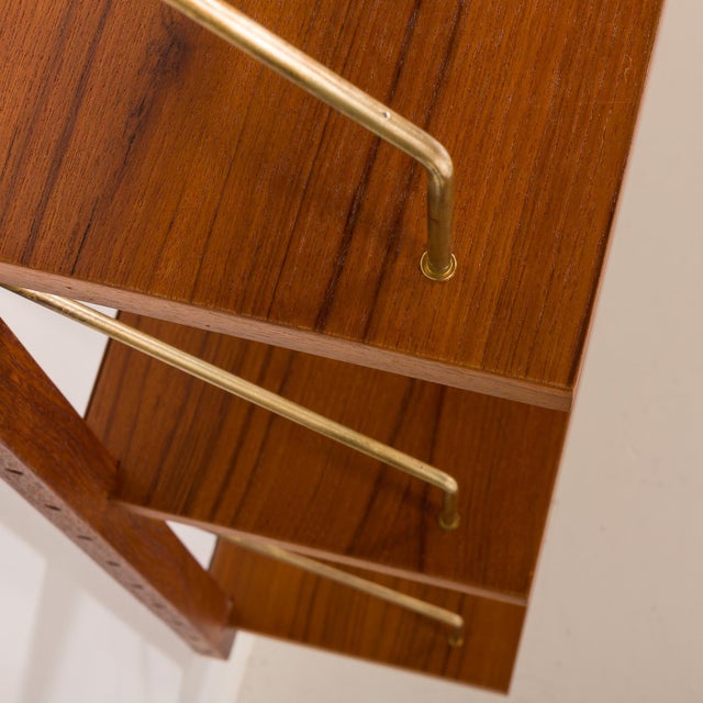 Vintage Danish Wall Unit in Teak from PS System,, 1960s, Set of 13 For Sale - Image 10 of 17
