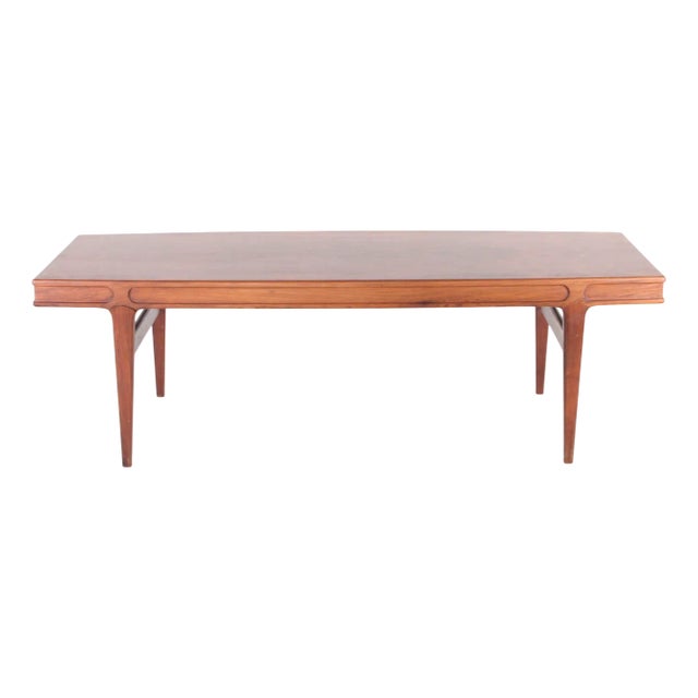 Large Extendable Rosewood Coffee Table, 1970s For Sale