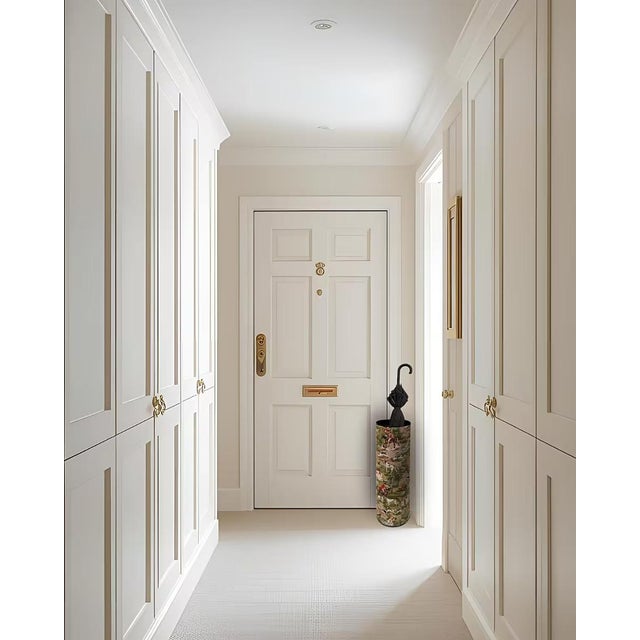 A lovely addition to any home, this stylish and durable tapestry umbrella stand is constructed from metal and covered in...