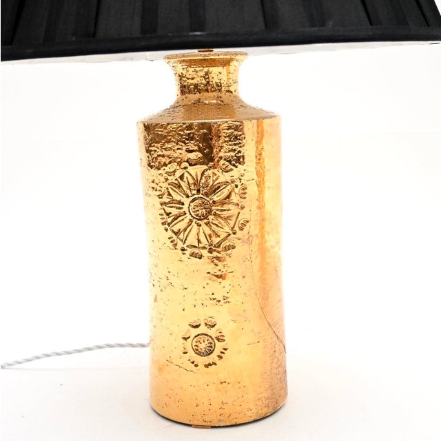 Vintage Swedish Ceramic Table Lamps by Bergboms, 1970, Set of 2 For Sale - Image 9 of 11
