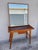 Wood Vintage Console Table with Mirror, 1950s, Set of 2 For Sale - Image 7 of 16