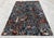 Tree of Life Area Rug, Hand-Knotted Wool, Pictorial, 6x9, Navy & Rust For Sale - Image 4 of 11