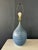 Ceramic 1970s Design Technics Teardrop Shaped Table Lamp With a Glaze of Blues & Gray, Unmarked For Sale - Image 7 of 8