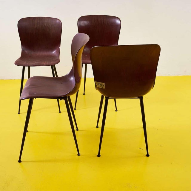 Chairs by Pagholz, 1950s, Set of 4 For Sale - Image 6 of 10