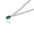 Art Deco Pear Drop 9.81ct Emerald & 12.19ct Diamond Designer Necklace in 14k White Gold For Sale In New York - Image 6 of 15