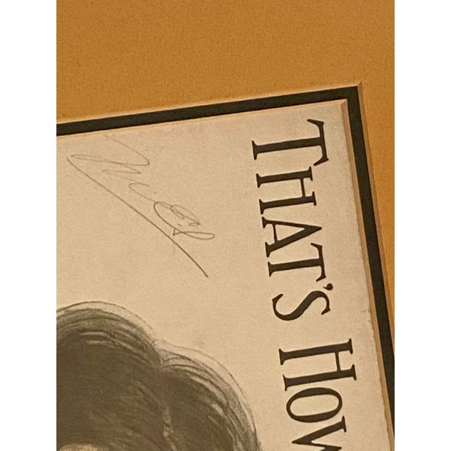 1911 "That's How I Need You" Sheet Music, Framed For Sale - Image 4 of 8