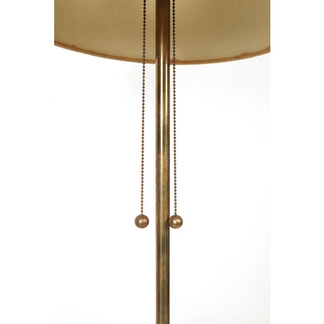 1960s 1960s Mid Century Laurel Lamp Co. Brass Table Floor Lamp For Sale - Image 5 of 6