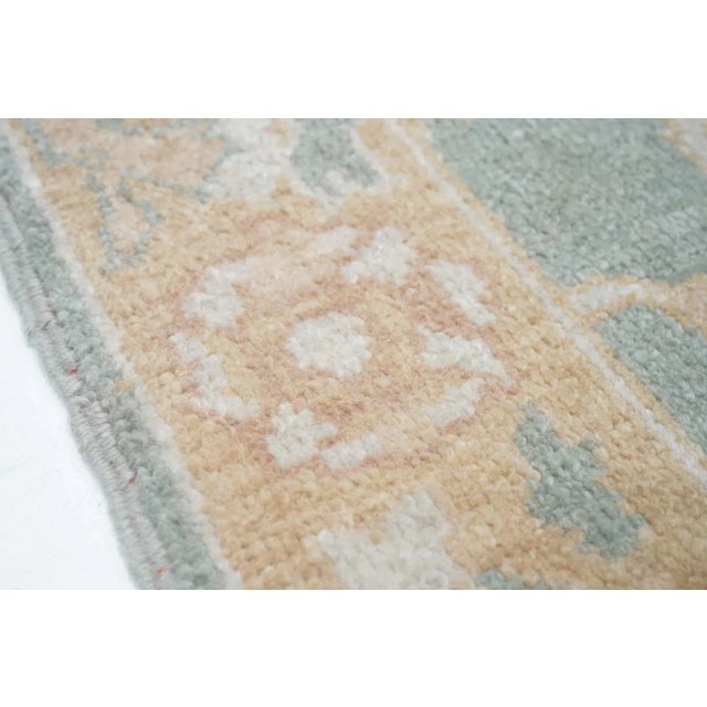 Textile Oushak Rug 4'1'' X 6'1'' For Sale - Image 7 of 10