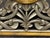 Wood Silver + Gold Trellis Framed Looking Glass Mirror Panel For Sale - Image 7 of 12