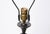 Alberto Giacometti Vintage Giacometti-Style Hammered Bronze Table Lamp For Sale - Image 4 of 6