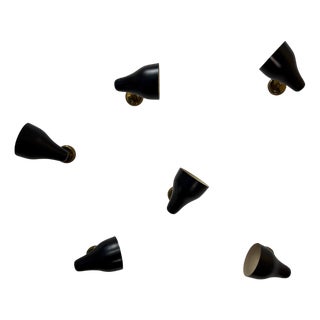 Wall Lights from Stilnovo, 1950s, Set of 6 For Sale