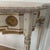Antique French Painted and Gilt Wood Console Table With Marble Top For Sale In New York - Image 6 of 8