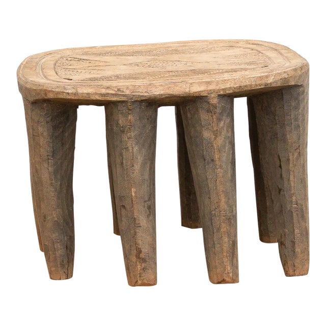 8-Legged Vintage Nupe Stool For Sale