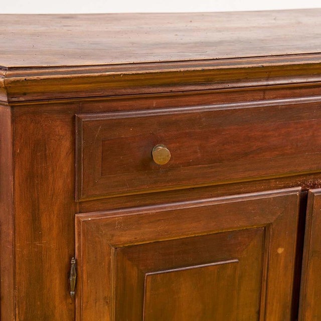 Antique walnut sideboard Height: 107 Width: 172 Depth: 55 Style: ANTIQUE Production Period: 1890 - 1919 Design Period:...