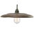 Vintage Industrial Rust Iron Pendant Lamp For Sale - Image 6 of 6