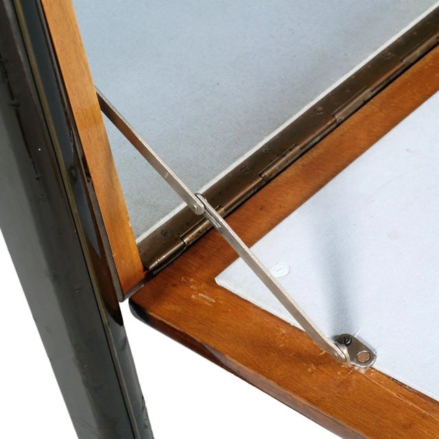 Italian Walnut Dry Bar Cart by Cesare Lacca for Brugnoli Mobili Cantù, 1950s For Sale - Image 6 of 13