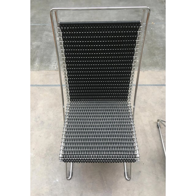 Contemporary German Kreuzschwinger Chair by Till Behrens for Schlubach, 1980s For Sale - Image 3 of 10