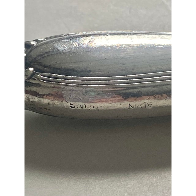 Sterling Silver Alvin Evangeline Pattern Knife For Sale - Image 10 of 13