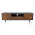 West Elm Modernist Wood and Lacquer Media Console For Sale
