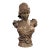 Antique French Orientalist Bust Sculpture of a Courtesan After Clement Steiner For Sale