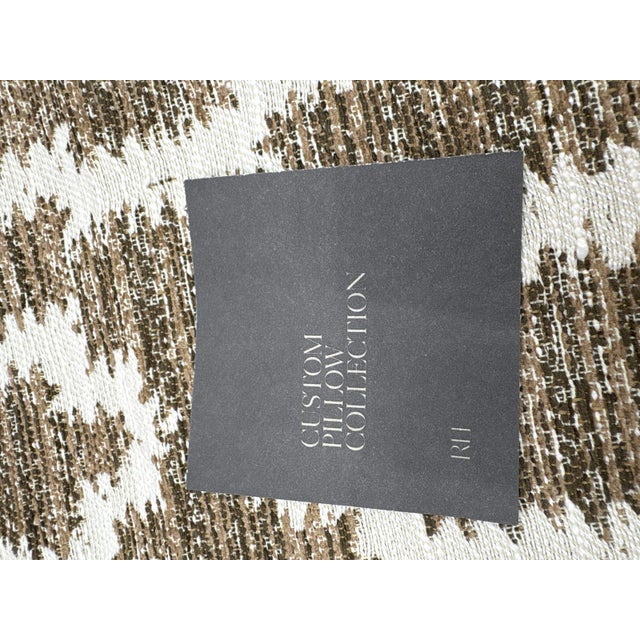 RH Restoration Hardware Nazaré Block Print Pillow Cover 20" × 20" Square New Configured RH Retail Price: $109 Member Sale...