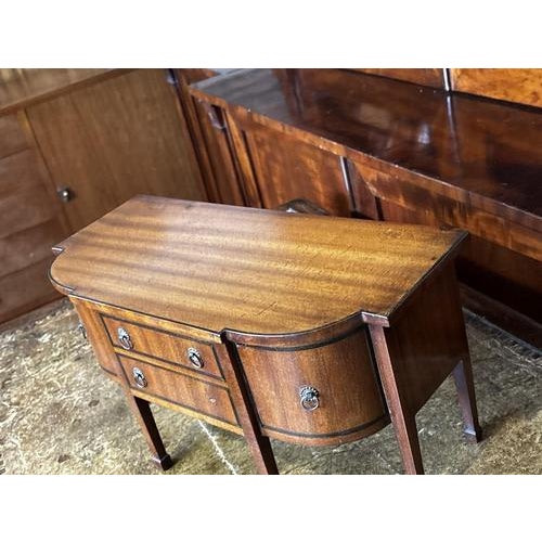 Georgian Miniature Sideboard Jewellery Box For Sale - Image 6 of 8