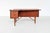 This striking boomerang-shaped writing desk was designed by peter løvig nielsen and produced by løvig in denmark circa...