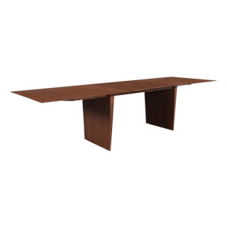 Mid-Century Walnut Extendable Dining Table by Edward J. Wormley for Dunbar For Sale