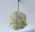 Metal Art Deco Pendant Light in Marble Glass, 1930s For Sale - Image 7 of 14
