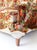 Wood Vintage Colonial Revival Pheasant Floral Sofa For Sale - Image 7 of 18
