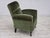 Vintage Danish Highback Relax Chair in Furniture Velour and Beech, 1950s For Sale - Image 14 of 18