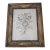 18th Century Georgian English Embroidered Silk Work Depicting a Bouquet of Flowers. For Sale