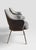 Pair of Knoll Saarinen Executive Armchairs in Rivington Ash Grey, Chrome Legs (2019) For Sale In Boston - Image 6 of 12