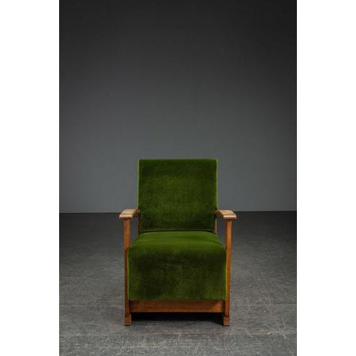 Brown Hague School Armchair, 1930s For Sale - Image 8 of 16