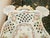 White Antique German Dresden Reticulated Porcelain Floral Centerpiece Bowl For Sale - Image 8 of 9