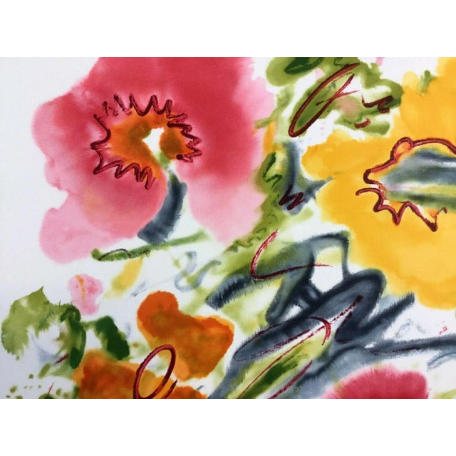 Modern Mid Century Modern Unframed Cosmic Feeling Helen Covensky Hand Signed Lithograph For Sale - Image 3 of 4