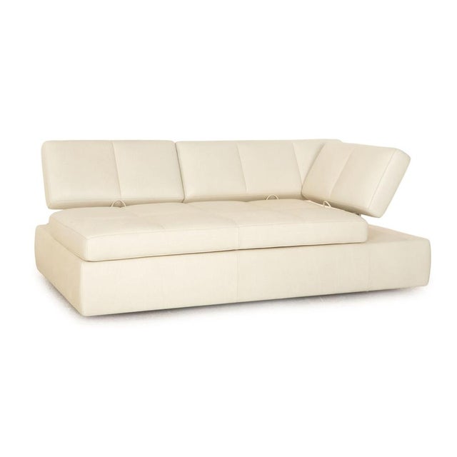 Square Up Modular Sofa in Leather fom FSM, Set of 3 For Sale - Image 5 of 18