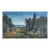 Large Scale 19th Century American Impressionism Garden and Lighthouse Landscape For Sale