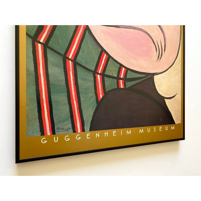 Pablo Picasso Vintage 1978 Lithograph Print Framed Mid