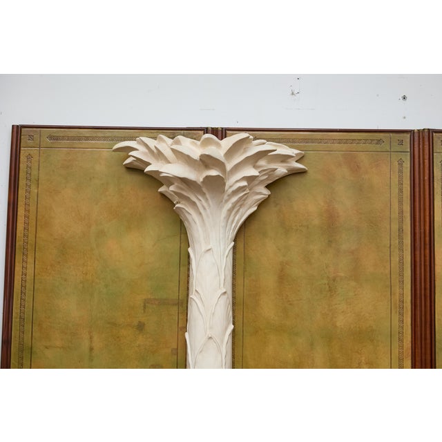 Dorothy Draper Mid 20th Century Hollywood Regency Palm Tree Wall Torchères, Dorothy Draper Inspired - a Pair For Sale - Image 4 of 12