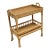 Serena & Lily South Seas Rattan Side Cart, Natural For Sale