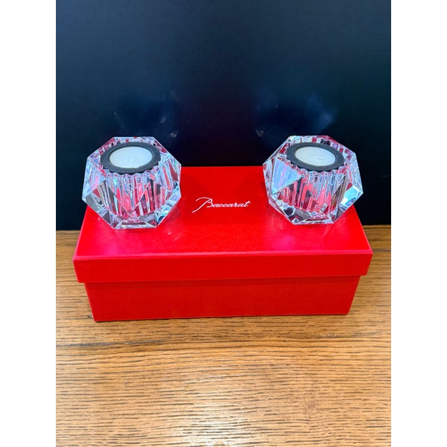Pair of Baccarat Louxor Votives For Sale In Washington DC - Image 6 of 7