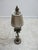 1990s Richards Faux Bronze Italian Regency Corinthian Column Table Lamp Shade A For Sale - Image 10 of 10