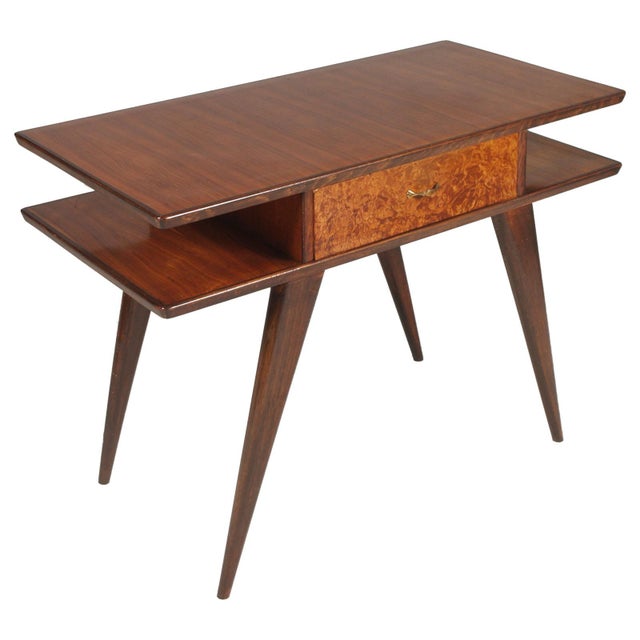 Mid-Century Italian Writing Desk by Brugnoli Mobili, 1960s, in Very Good conditions. Designed 1950 to 1959 This piece has...