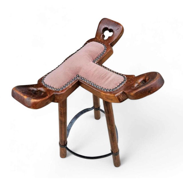 Brutalist Marbella Bar Stool For Sale - Image 6 of 13