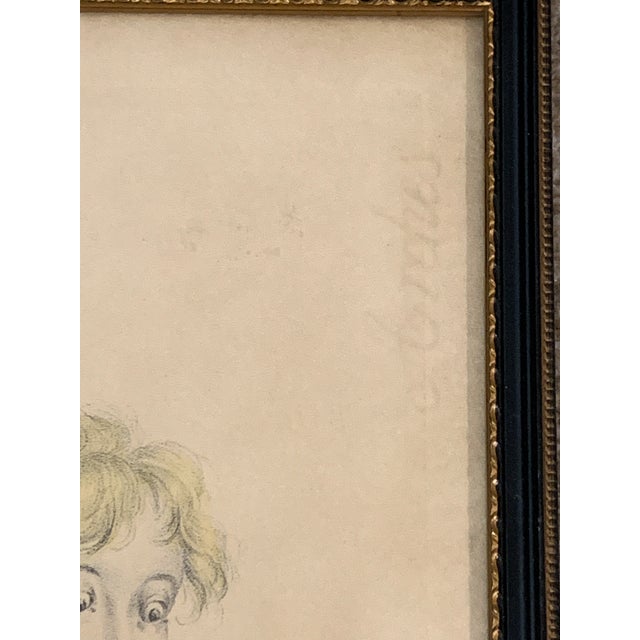 Printmaking Materials 1824 French Satirical Lithograph “La Gourmandise” After Louis-Léopold Boilly For Sale - Image 7 of 8