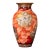 Antique Japanese Meiji Period Satsuma Floor Vase on Stand, Hand Painted Bird Panels, 21” For Sale