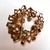 1960s Modern 9ct Gold Brooch with Sapphires and Emeralds, 1960s For Sale - Image 5 of 6