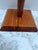 Vintage Large Handcrafted Wood Paper Towel Holder Stand For Sale - Image 4 of 8